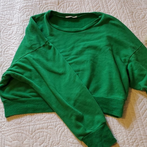 Cropped sweatshirt - Picture 3 of 3